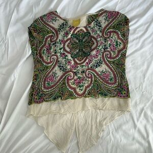 Maeve 100% silk top size 4 good condition